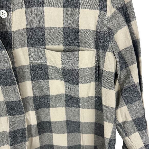 Madewell Women's Classic Ex-Boyfriend Button-Back Shirt in Buffalo Check size XS - Picture 5 of 10